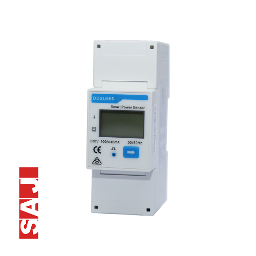 SAJ Meter 1-phase (with CT), 100A, for zero export of R5 and R6 single phase or H1 series