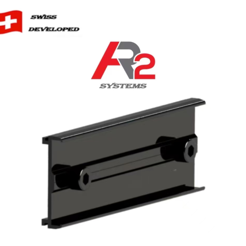 Rail 06 Connector (Electrophoresis Black), L=150mm