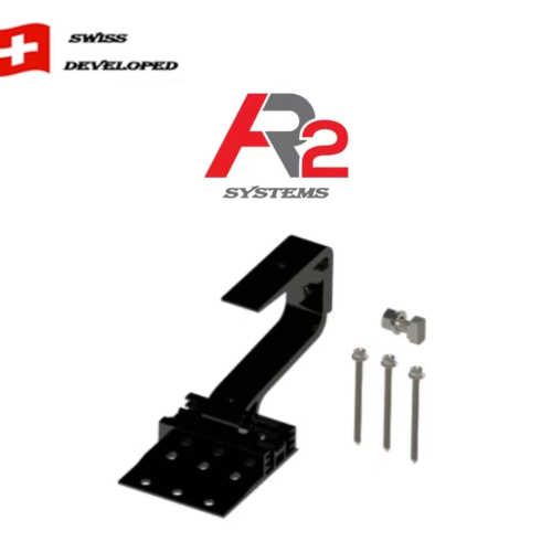 Tile Roof Hook 11 (Electrophoresis Black)